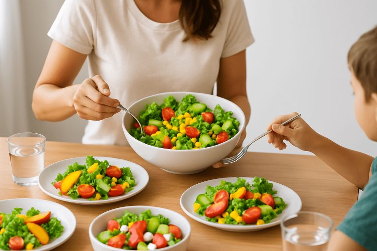 Bright Summer Salads for Family Meals