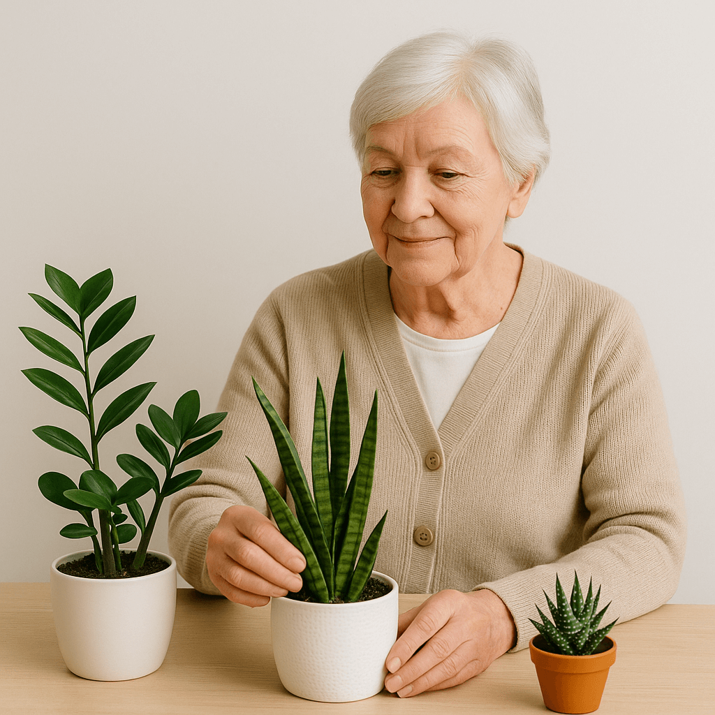 Low-Maintenance Plants for Seniors