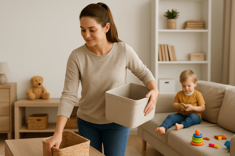 Quick Declutter Tips for Busy Moms